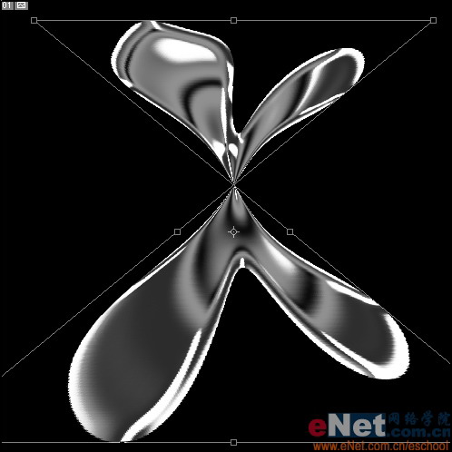 Photoshop打造漂亮3D螺旋抽象效果