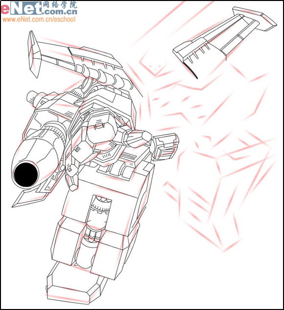 Photoshop打造变形金刚