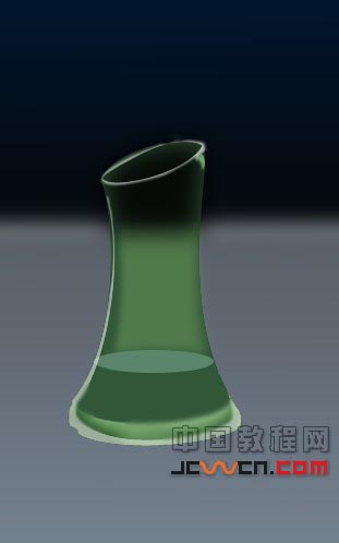 Photoshop表现质感:打造精美花瓶