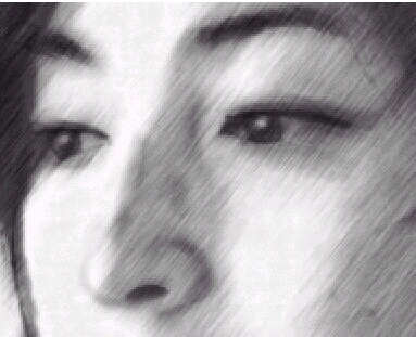 无尽的温柔:美女PS素描法