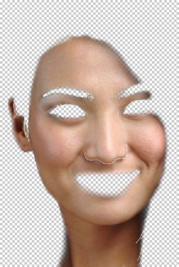 用Photoshop给极品美女美容