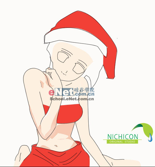Photoshop制作动漫MM<a href='http://www.enet.com.cn/eschool/includes/zhuanti/desk/index.shtml' target='_blank' class='article'>壁纸</a>全记录