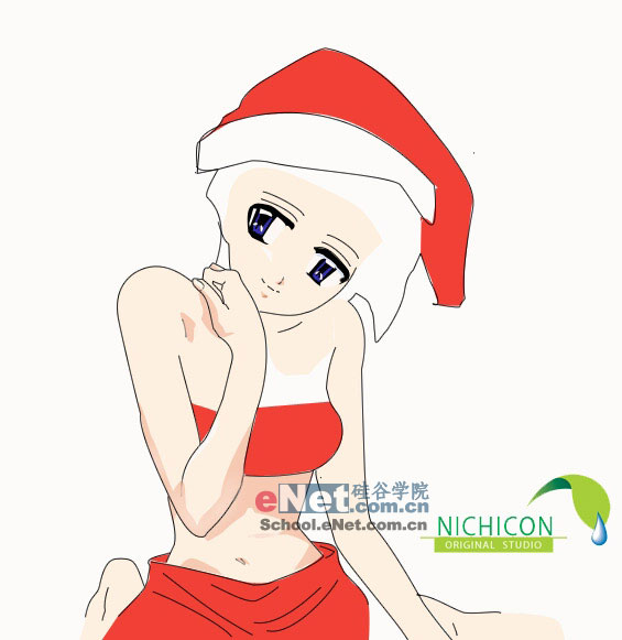 Photoshop制作动漫MM<a href='http://www.enet.com.cn/eschool/includes/zhuanti/desk/index.shtml' target='_blank' class='article'>壁纸</a>全记录