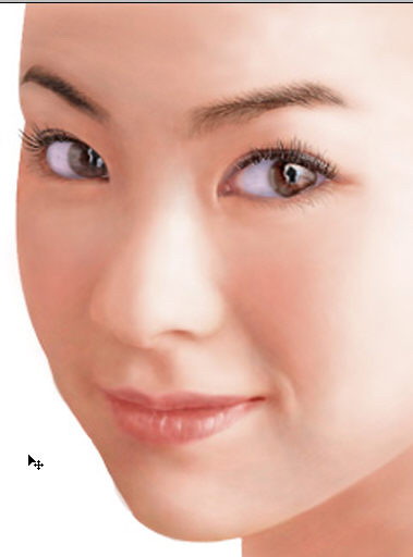 Photoshop鼠绘写实超级美女