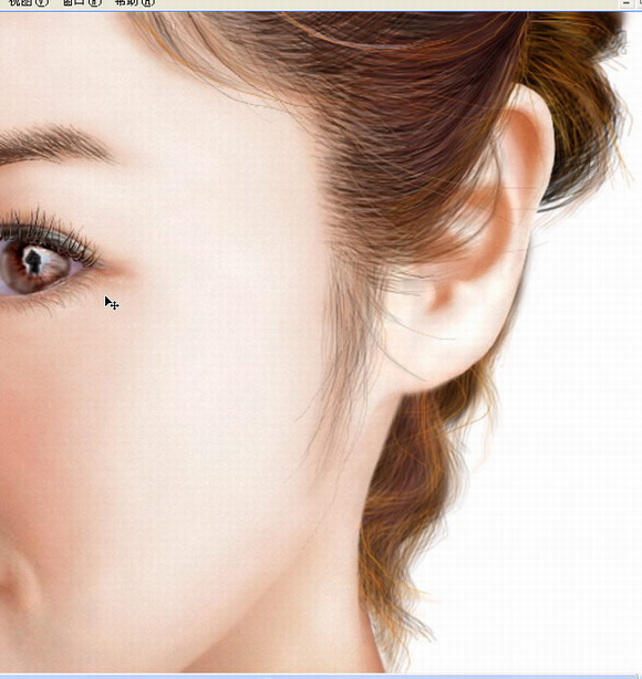 Photoshop鼠绘写实超级美女