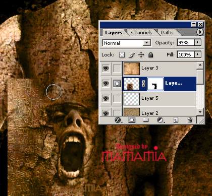 Photoshop变形人体制作